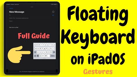 Slide up to highlight Floating, then release. . Ipad floating keyboard disable